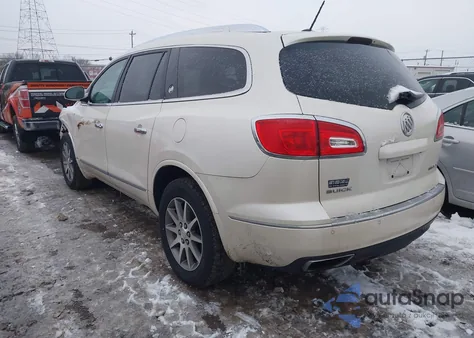 2014 Buick Enclave Leather из США, поврежденный, VIN 5GAKRBKD3EJ186369